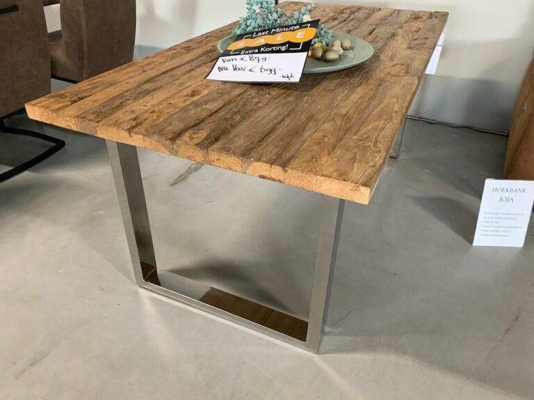 Stoere eettafel 4 Emmen